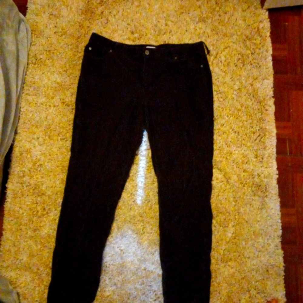 Dark brown jeans